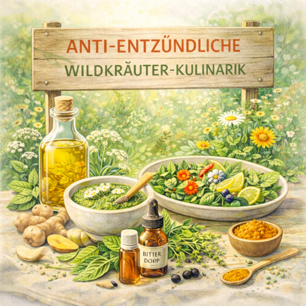 Antientzündliche Wildkräuter-Kulinarik