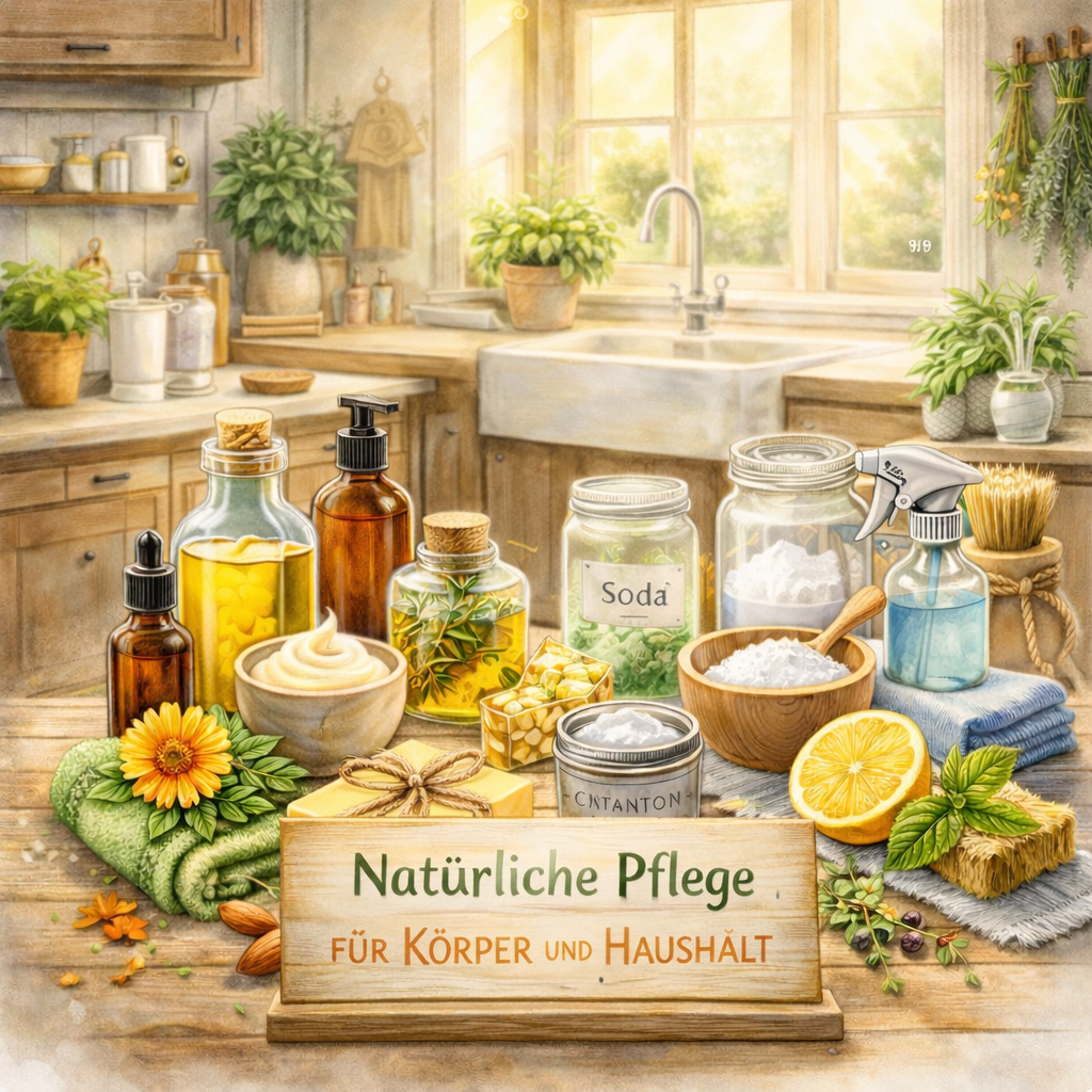 Natürlich pur - Deine grüne Kraftquelle für Haut & Heim