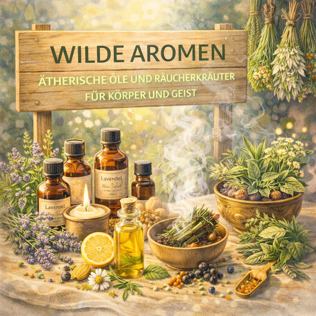 Wilde Aromen - Die Magie der Düfte & heimische Räucherkraft